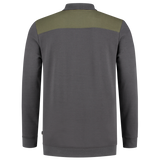 Tricorp Polosweater Bicolor Naden 302004 Dim Gray Sweaters BlackGrey / XS,BlackGrey / S,BlackGrey / M,BlackGrey / L,BlackGrey / XL,BlackGrey / XXL,BlackGrey / 3XL,BlackGrey / 4XL,BlackLime / XS,BlackLime / S,BlackLime / M,BlackLime / L,BlackLime / XL,BlackLime / XXL,BlackLime / 3XL,BlackLime / 4XL,BlackOrange / XS,BlackOrange / S,BlackOrange / M,BlackOrange / L,BlackOrange / XL,BlackOrange / XXL,BlackOrange / 3XL,BlackOrange / 4XL,BlackRed / XS,BlackRed / S,BlackRed / M,BlackRed / L,BlackRed / XL,BlackRed /