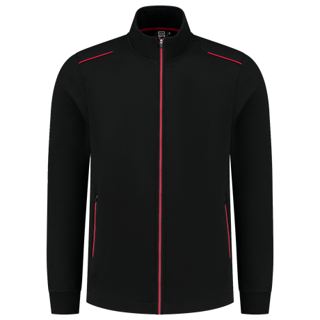Tricorp Sweatvest Accent 302702 Black Sweaters BlackRed / 3XL,BlackRed / L,BlackRed / M,BlackRed / S,BlackRed / XL,BlackRed / XS,BlackRed / XXL