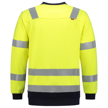 Tricorp Sweater Multinorm Bicolor 303002 Light Goldenrod Sweaters FluoryellowInk / XS,FluoryellowInk / S,FluoryellowInk / M,FluoryellowInk / L,FluoryellowInk / XL,FluoryellowInk / XXL,FluoryellowInk / 3XL,FluoryellowInk / 4XL