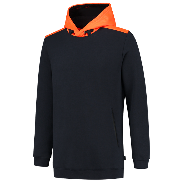 Tricorp Sweater High Vis Capuchon 303005 Black Sweaters InkFluororange / XS,InkFluororange / S,InkFluororange / M,InkFluororange / L,InkFluororange / XL,InkFluororange / XXL,InkFluororange / 3XL,InkFluororange / 4XL