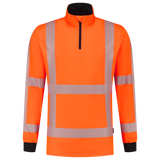 Tricorp Zip Sweater RWS Revisible 303701 Tomato Sweaters Fluororange / S,Fluororange / M,Fluororange / L,Fluororange / XL,Fluororange / 2XL,Fluororange / 3XL,Fluororange / 4XL