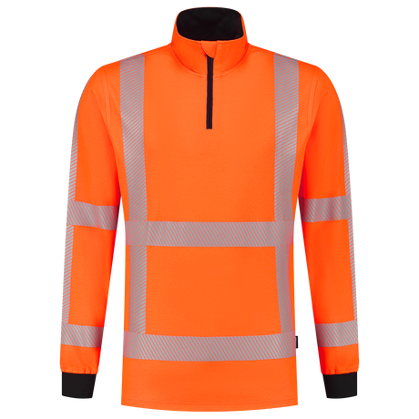 Tricorp Zip Sweater RWS Revisible 303701 Tomato Sweaters Fluororange / S,Fluororange / M,Fluororange / L,Fluororange / XL,Fluororange / 2XL,Fluororange / 3XL,Fluororange / 4XL