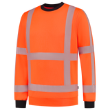 Tricorp Sweater RWS Revisible 303702 Tomato Sweaters Fluororange / XS,Fluororange / S,Fluororange / M,Fluororange / L,Fluororange / XL,Fluororange / XXL,Fluororange / 3XL,Fluororange / 4XL