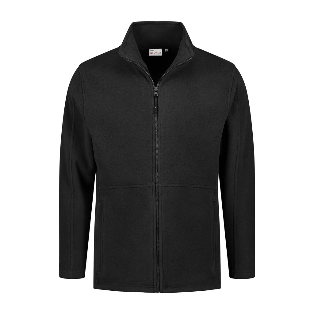 Santino Santino fleece Bormio Black Fleecejack Black / XS, S, M, L, XL, XXL, 3XL, 4XL, 5XL