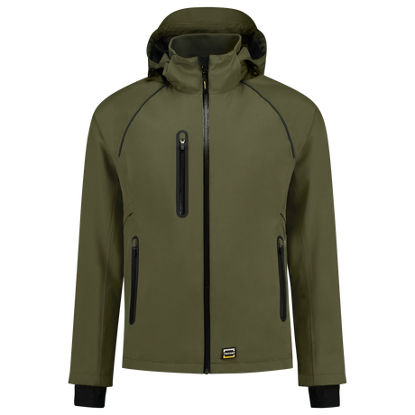 Tricorp Tech Shell 402708 Dark Olive Green Jassen Army / 3XL,Army / L,Army / M,Army / S,Army / XL,Army / XS,Army / XXL