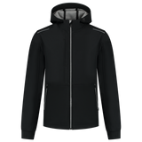 Tricorp Softshell Capuchon Accent 402705 Black Jassen BlackGrey / 3XL,BlackGrey / L,BlackGrey / M,BlackGrey / S,BlackGrey / XL,BlackGrey / XS,BlackGrey / XXL