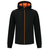 Tricorp Softshell Capuchon Accent 402705 Black Jassen BlackOrange / 3XL,BlackOrange / L,BlackOrange / M,BlackOrange / S,BlackOrange / XL,BlackOrange / XS,BlackOrange / XXL