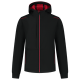 Tricorp Softshell Capuchon Accent 402705 Black Jassen BlackRed / 3XL,BlackRed / L,BlackRed / M,BlackRed / S,BlackRed / XL,BlackRed / XS,BlackRed / XXL