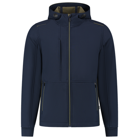 Tricorp Softshell Capuchon Accent 402705 Dark Slate Gray Jassen InkArmy / 3XL,InkArmy / L,InkArmy / M,InkArmy / S,InkArmy / XL,InkArmy / XS,InkArmy / XXL