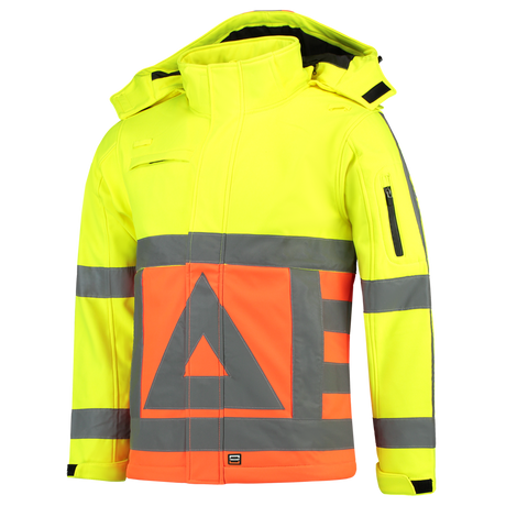 Tricorp Softshell Verkeersregelaar 403002 Dim Gray Jassen OrangeYellow / XS,OrangeYellow / S,OrangeYellow / M,OrangeYellow / L,OrangeYellow / XL,OrangeYellow / XXL,OrangeYellow / 3XL,OrangeYellow / 4XL