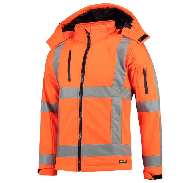Tricorp Softshell RWS 403003 Coral Jassen Fluororange / XS,Fluororange / S,Fluororange / M,Fluororange / L,Fluororange / XL,Fluororange / XXL,Fluororange / 3XL,Fluororange / 4XL