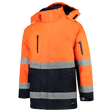 Tricorp Parka ISO20471 Bicolor 403004 Coral Jassen FluororangeNavy / XS,FluororangeNavy / S,FluororangeNavy / M,FluororangeNavy / L,FluororangeNavy / XL,FluororangeNavy / XXL,FluororangeNavy / 3XL,FluororangeNavy / 4XL