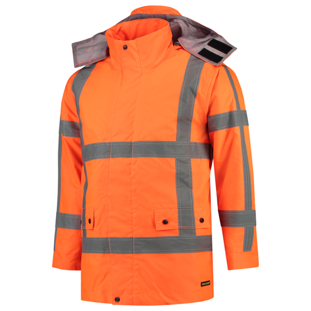 Tricorp Parka RWS 403005 Tomato Jassen Fluororange / XS,Fluororange / S,Fluororange / M,Fluororange / L,Fluororange / XL,Fluororange / XXL,Fluororange / 3XL,Fluororange / 4XL