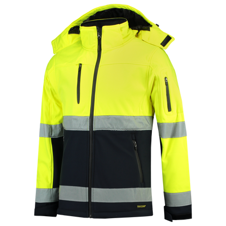 Tricorp Softshell ISO20471 Bicolor 403007 Black Jassen FluoryellowNavy / XS,FluoryellowNavy / S,FluoryellowNavy / M,FluoryellowNavy / L,FluoryellowNavy / XL,FluoryellowNavy / XXL,FluoryellowNavy / 3XL,FluoryellowNavy / 4XL