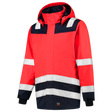 Tricorp Parka High Vis Bicolor 403020 Tomato Jassen FluorredInk / XS,FluorredInk / S,FluorredInk / M,FluorredInk / L,FluorredInk / XL,FluorredInk / XXL,FluorredInk / 3XL,FluorredInk / 4XL