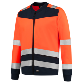 Tricorp Softshell High Vis Bicolor 403021 Tomato Jassen FluororangeInk / XS,FluororangeInk / S,FluororangeInk / M,FluororangeInk / L,FluororangeInk / XL,FluororangeInk / XXL,FluororangeInk / 3XL,FluororangeInk / 4XL