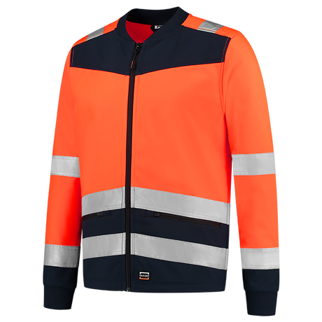 Tricorp Softshell High Vis Bicolor 403021 Tomato Jassen FluororangeInk / XS,FluororangeInk / S,FluororangeInk / M,FluororangeInk / L,FluororangeInk / XL,FluororangeInk / XXL,FluororangeInk / 3XL,FluororangeInk / 4XL