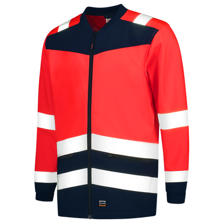 Tricorp Softshell High Vis Bicolor 403021 Tomato Jassen FluorredInk / XS,FluorredInk / S,FluorredInk / M,FluorredInk / L,FluorredInk / XL,FluorredInk / XXL,FluorredInk / 3XL,FluorredInk / 4XL