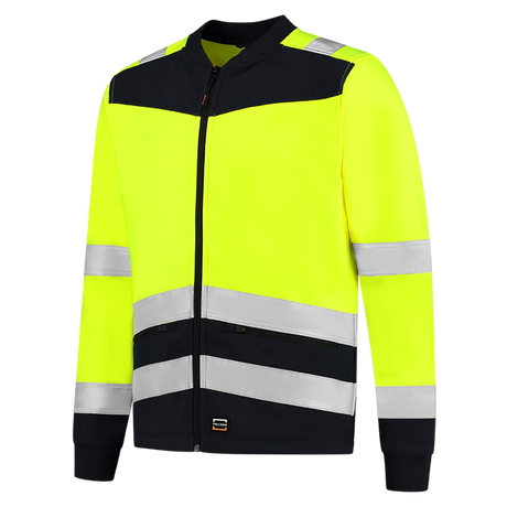 Tricorp Softshell High Vis Bicolor 403021 Green Yellow Jassen FluoryellowInk / XS,FluoryellowInk / S,FluoryellowInk / M,FluoryellowInk / L,FluoryellowInk / XL,FluoryellowInk / XXL,FluoryellowInk / 3XL,FluoryellowInk / 4XL