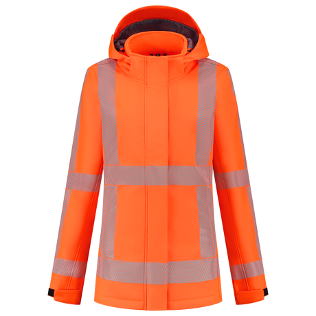 Tricorp Softshell RWS Revisible Dames 403702 Tomato Jassen Fluororange / XS,Fluororange / S,Fluororange / M,Fluororange / L,Fluororange / XL,Fluororange / XXL,Fluororange / 3XL