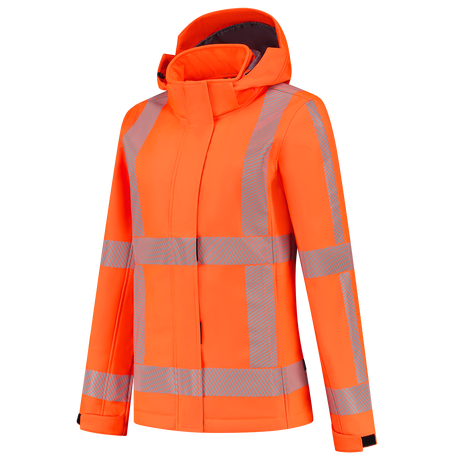 Tricorp Softshell RWS Revisible Dames 403702 Tomato Jassen Fluororange / XS,Fluororange / S,Fluororange / M,Fluororange / L,Fluororange / XL,Fluororange / XXL,Fluororange / 3XL