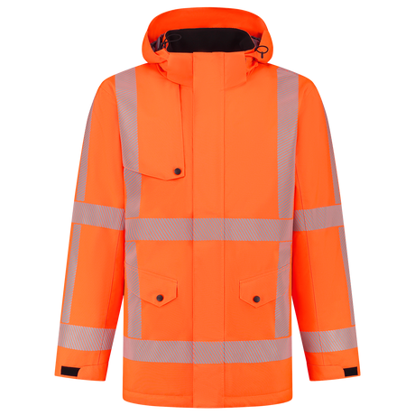 Tricorp Parka RWS Revisible 403703 Tomato Jassen Fluororange / XS,Fluororange / S,Fluororange / M,Fluororange / L,Fluororange / XL,Fluororange / XXL,Fluororange / 3XL,Fluororange / 4XL