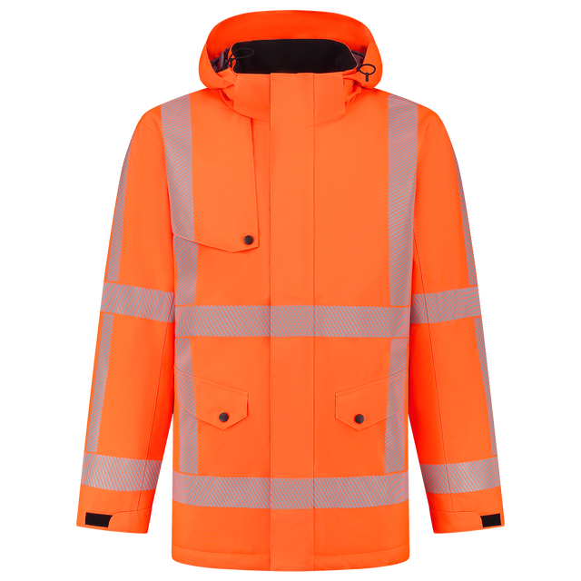 Tricorp Parka RWS Revisible 403703 Tomato Jassen Fluororange / XS,Fluororange / S,Fluororange / M,Fluororange / L,Fluororange / XL,Fluororange / XXL,Fluororange / 3XL,Fluororange / 4XL
