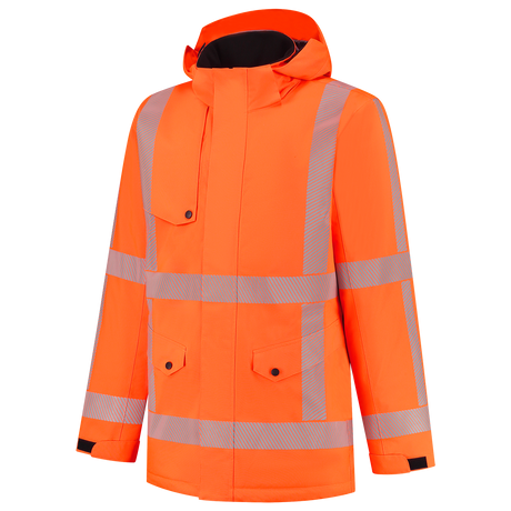 Tricorp Parka RWS Revisible 403703 Tomato Jassen Fluororange / XS,Fluororange / S,Fluororange / M,Fluororange / L,Fluororange / XL,Fluororange / XXL,Fluororange / 3XL,Fluororange / 4XL