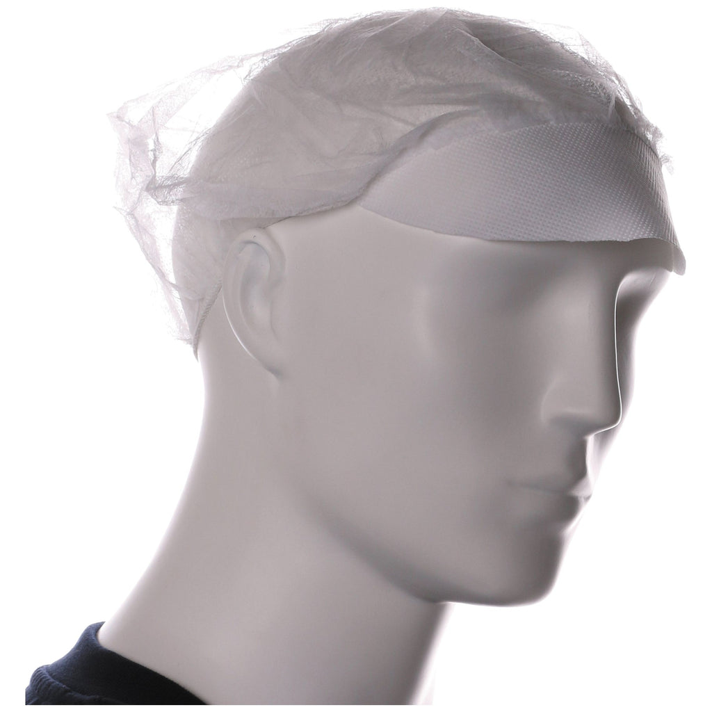 OXXA Basic OXXA® Cover 2061 baret haarnet met klep Dark Gray Baret model haarnet met klep wit