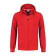 Santino Santino sweatervest Reno Firebrick Hooded Sweatvest Red / XS, S, M, L, XL, XXL, 3XL, 4XL, 5XL