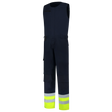 Tricorp Bodybroek High Vis 753007 Black Overalls Ink Fluor yellow / 42