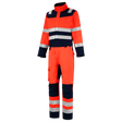 Tricorp Overall High Vis Bicolor 753005 Orange Red Overalls FluorredInk / 42,FluorredInk / 44,FluorredInk / 46,FluorredInk / 48,FluorredInk / 50,FluorredInk / 52,FluorredInk / 54,FluorredInk / 56,FluorredInk / 58,FluorredInk / 60,FluorredInk / 62,FluorredInk / 64,FluorredInk / 66