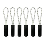 Santino Santino Zipper pullers Light Gray Zipper puller White / Black / 6x One Size