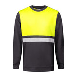 Santino Santino t-shirt O-hals Helsinki Dark Slate Gray Sweater Graphite / Fluor Yellow / S, M, L, XL, XXL, 3XL, 4XL, 5XL