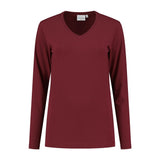 Santino Santino T-shirt Ledburg Ladies Saddle Brown T-shirt Burgundy / XS, S, M, L, XL, XXL, 3XL, 4XL, 5XL, 6XL