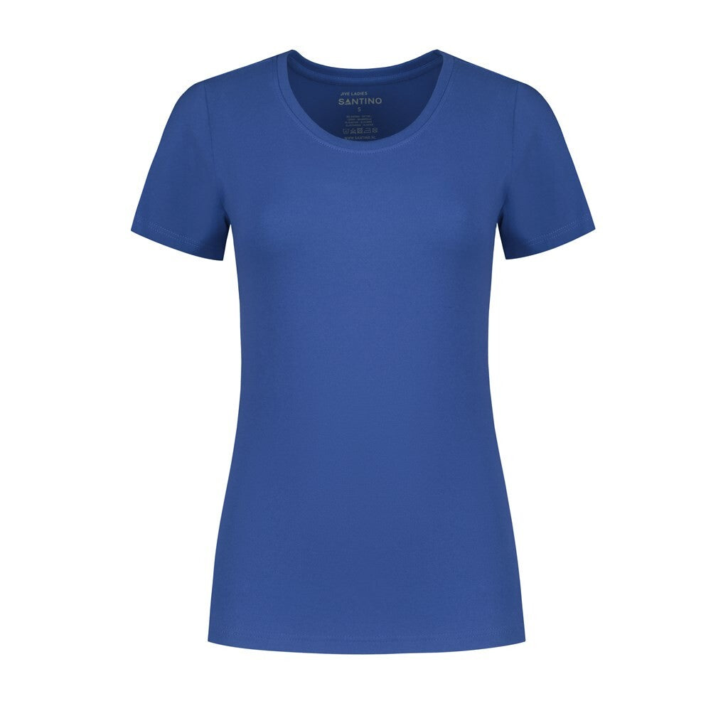 Santino Santino t-shirt Jive Ladies C-neck Dark Slate Blue T-shirt Royal Blue / XS, S, M, L, XL, XXL