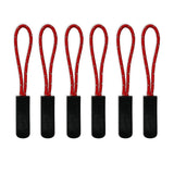 Santino Santino Zipper pullers Brown Zipper puller Red / Black / 6x One Size