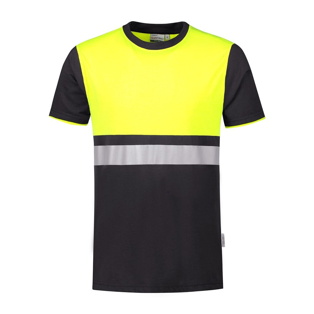 Santino Santino t-shirt Hannover Dark Slate Gray T-shirt Graphite / Fluor Yellow / S, M, L, XL, XXL, 3XL, 4XL, 5XL