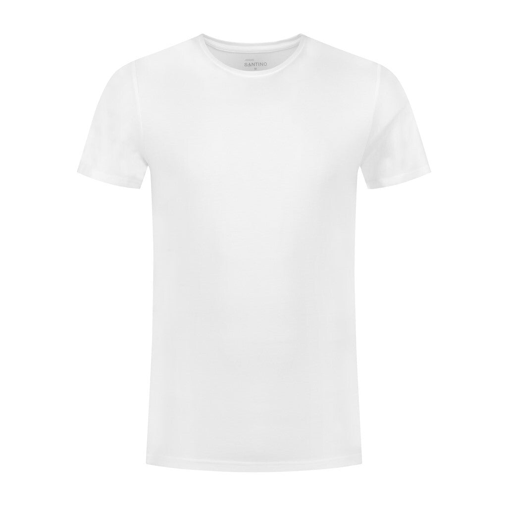 Santino Santino t-shirt Jordan C-neck White Smoke T-shirt White / XS, S, M, L, XL, XXL, 3XL, 4XL, 5XL