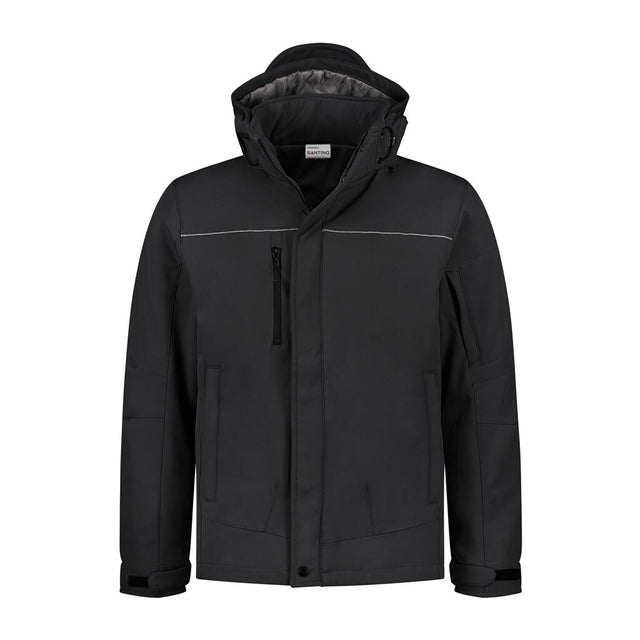 Santino Santino softshell Stockholm Dark Slate Gray Softshell Jacket Black / S, M, L, XL, XXL, 3XL, 4XL, 5XL