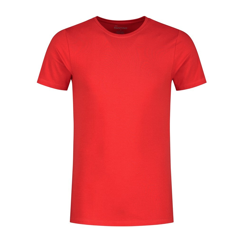 Santino Santino t-shirt Jive C-neck Firebrick T-shirt Red / XS, S, M, L, XL, XXL, 3XL